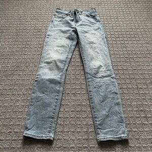EUC - J. Crew 9 inch High Rise Toothpick Jeans